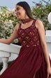 Load image into Gallery viewer, Georgette Thread And Sequins Embroidered Work Salwar Suit ClothsVilla.com