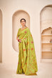 Load image into Gallery viewer, Mesmerizing Light Green Color Banarasi Silk Fabric Silk Weave Saree ClothsVilla