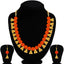 Metal Jewel Set (Orange, Gold) ClothsVilla