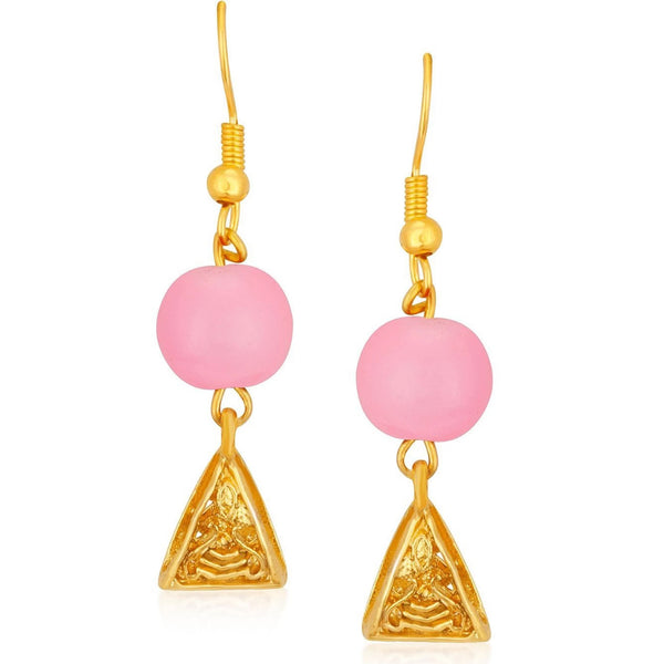 Metal Jewel Set (Pink, Gold) ClothsVilla