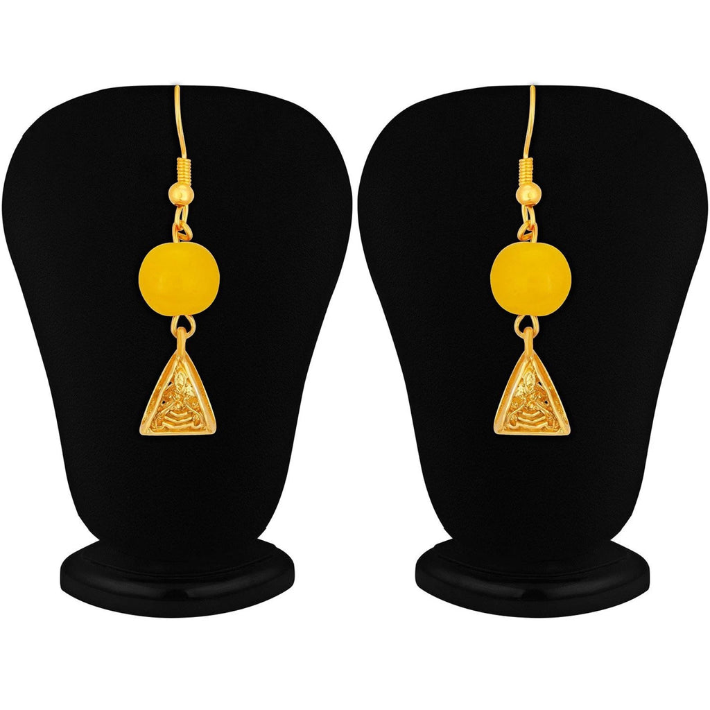 Metal Jewel Set (Yellow, Gold) ClothsVilla