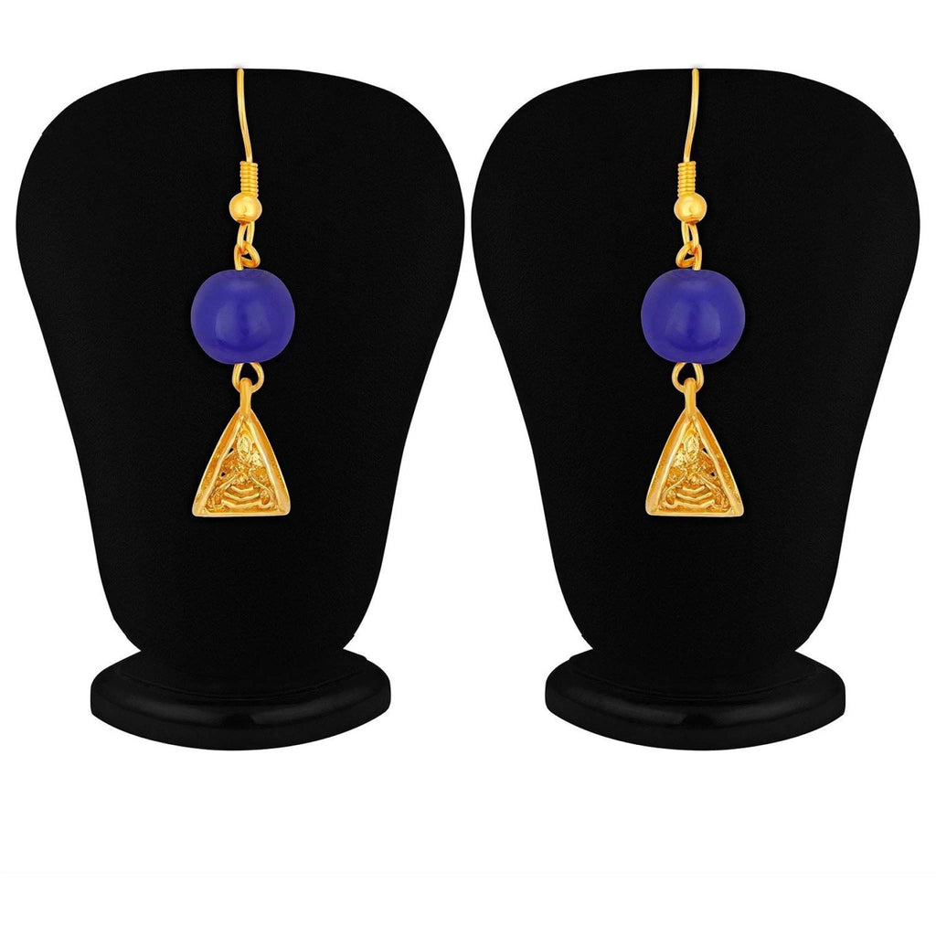 Metal Jewel Set (Blue, Gold) ClothsVilla