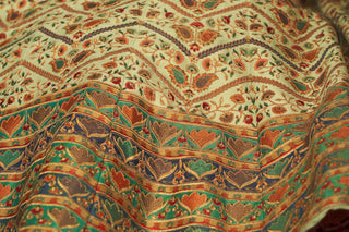 Mint Green Lehenga Choli With Embroidery With Print And Swarovski Work For Indian Wedding, Mehendi, Haldi And Traditional Functions Wearing ClothsVilla