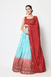 Load image into Gallery viewer, Multi Color Foil Printed Designer Lehenga Choli Collection ClothsVilla.com