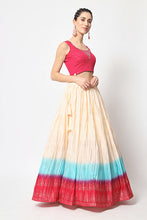 Load image into Gallery viewer, Multi Color Foil Printed Lehenga Choli with Dupatta Collection ClothsVilla.com