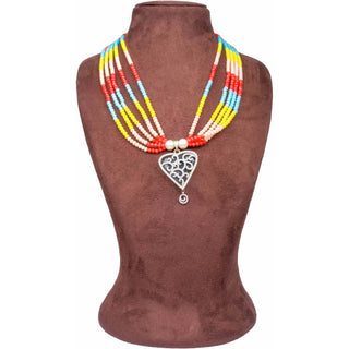 Pearl Chain with Dimond Necklace Alloy Gold-plated Jewel Set ClothsVilla