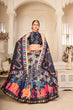 Load image into Gallery viewer, Multicolor Silk Wedding Lehenga Choli In Digital Print ClothsVilla