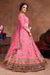 Load image into Gallery viewer, Elegant Pink Designer Embroidered Bridal wear Lehenga Choli Clothsvilla
