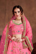 Load image into Gallery viewer, Elegant Pink Designer Embroidered Bridal wear Lehenga Choli Clothsvilla