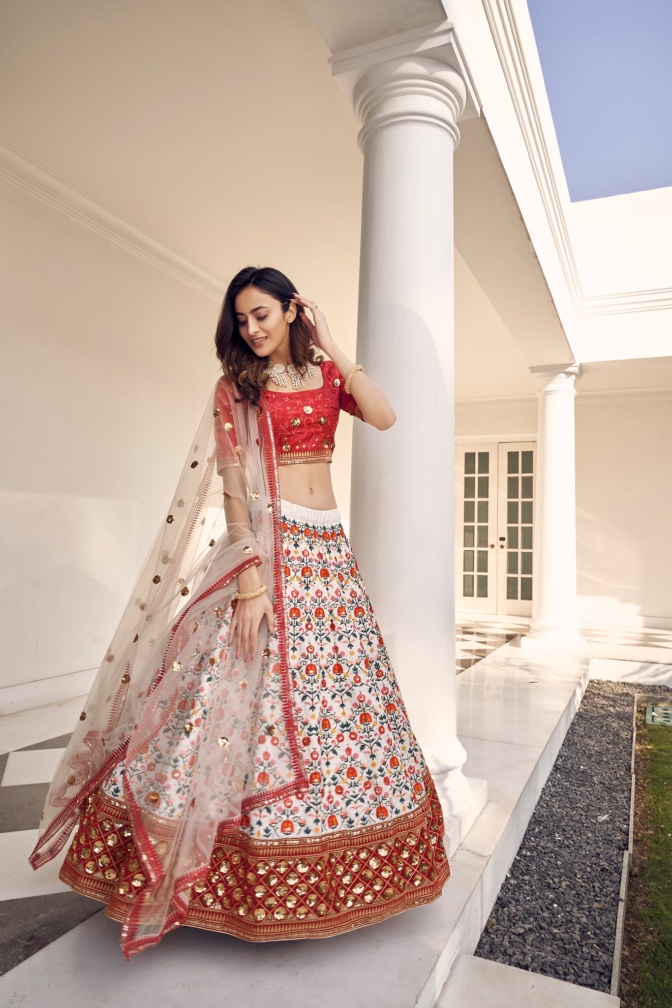 New) Party Wear Traditional Crop Top Lehenga 2021 [40% OFF]