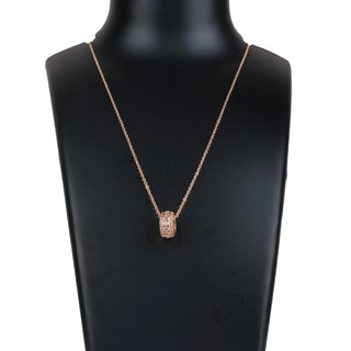 New American Dimond Pendent With Chain-125 Gold-plated Diamond Brass Pendant ClothsVilla
