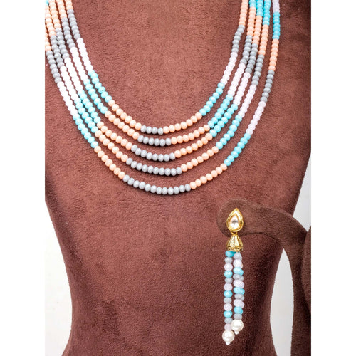 New Fancy Color necklace Alloy Gold-plated Jewel Set ClothsVilla
