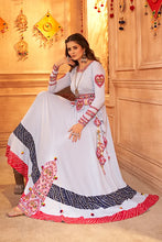 Load image into Gallery viewer, New Laterst Sky Chaniya Choli for Women Wear Navratri Collection ClothsVilla.com