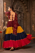 Load image into Gallery viewer, Multi Color Beautiful Chaniya Choli for Women Navratri Festival ClothsVilla.com