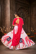 Load image into Gallery viewer, Printed Work White Color Best Chaniya Choli for Navratri Festival ClothsVilla.com