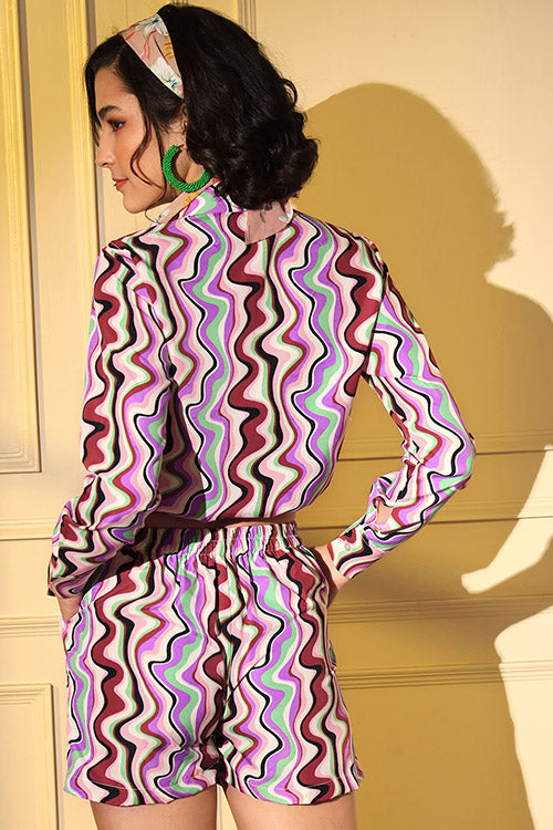 New Western Style Printed Co-ords Set Collection ClothsVilla.com