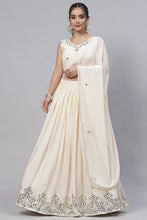 Load image into Gallery viewer, Exclusive Designer Bollywood Lehenga Choli with Dupatta Collection ClothsVilla.com