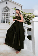 Load image into Gallery viewer, Georgette Thread And Sequins Embroidered Work Salwar Suit ClothsVilla.com