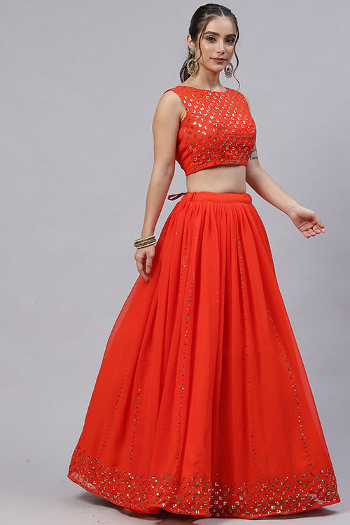Dusty Pink Vibrant Color Exclusive Designer Lehenga Choli Collection ClothsVilla.com
