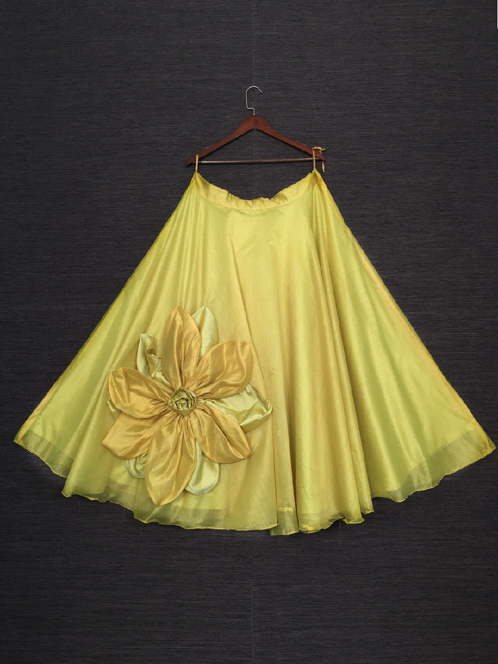 Parrot Color Rajwadi Chanderi Silk Lehenga Choli With Chanderi Silk Dupatta Clothsvilla