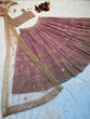 Load image into Gallery viewer, Party Wear Dusty Pink Color Embrodary Sequence Work Lehenga Choli Clothsvilla