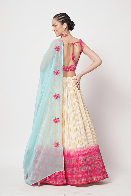 Party Wear Indian Style New Exclusive Wholesale Lehenga Choli Collection ClothsVilla.com