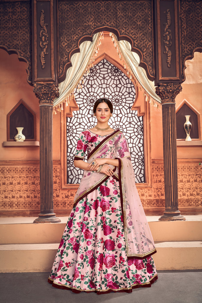 New Trendy Catalogue we are presenting new collection in gaji silk material  lehenga - Rehmat Boutique