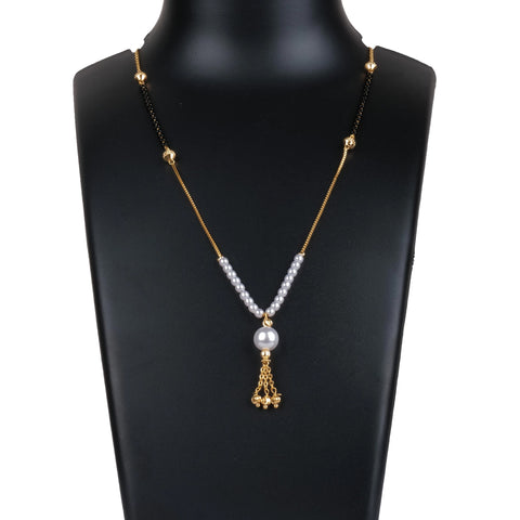 Pearl Brass Pendant With chain Pearl Finish Pearl Brass Pendant ClothsVilla Main image