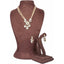 Pearl Chain with Dimond Necklace Alloy Gold-plated Jewel Set ClothsVilla