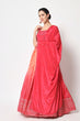 Load image into Gallery viewer, Pink Color Exclusive Silk Foil Printed Lehenga Choli Collection ClothsVilla.com