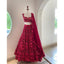 Pink Designer Lehenga Choli in Georgette with Embroidery Sequence work for Wedding and Engagement ClothsVilla