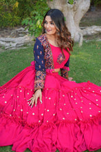 Load image into Gallery viewer, Pink Mom-Daughter Combo Lehenga Choli with Jacket ClothsVilla