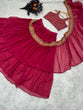 Load image into Gallery viewer, Ready to Wear Saree in Faux Georgette With Embroidery Work ClothsVilla