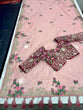 Load image into Gallery viewer, Pink Saree In Organza Silk With Resham And Zari Work Clothsvilla