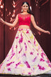 Load image into Gallery viewer, Pink Cotton Shibburi Print Work Lehenga Choli ClothsVilla.com