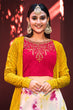 Load image into Gallery viewer, Pink Cotton Shibburi Print Work Lehenga Choli ClothsVilla.com