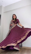 Load image into Gallery viewer, Precious Embroidery Sequence Work Wine Color Lehenga Choli Clothsvilla