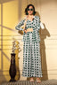 Printed Designer Western Co-Ords with Blouse Set Collection ClothsVilla.com