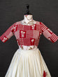 Load image into Gallery viewer, White Color Pure Cotton Two Piece Lehenga With Lucknowi Work Choli Clothsvilla
