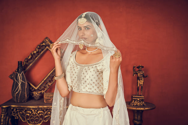 Pure Art Silk Lehenga Choli , Blouse Lahenga, Handwork Lahenga, Sequence Work Lahenga, Digital Print Lahenga, Embroidery Work Lahenga ClothsVilla