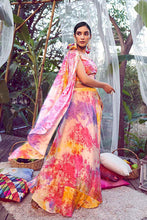 Load image into Gallery viewer, Purple Pink Elegant Printed Plus Size Lehenga Choli Collection ClothsVilla.com