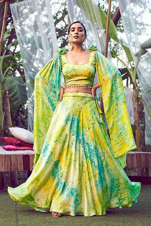 Ready to Wear Buy Trendy Designer Printed Plus Size Lehenga Choli ClothsVilla.com Main image
