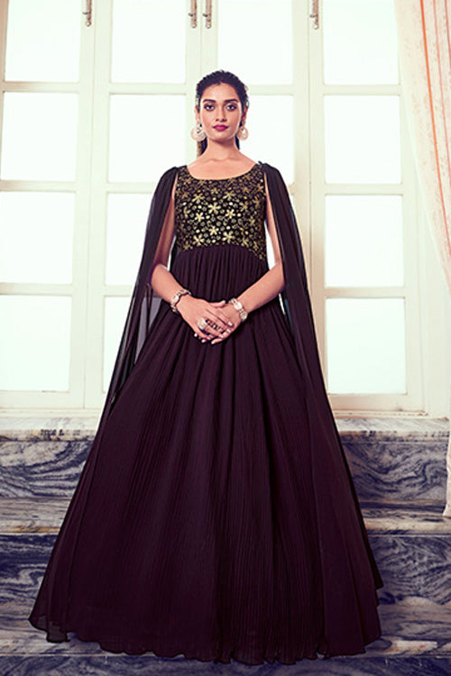 Ready to Wear Designer Wedding Cocktail Anarkali Long Gown Collection ClothsVilla.com