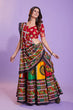 Load image into Gallery viewer, Ready to Wear Special Hand Print Navratri Special Collection ClothsVilla.com