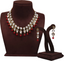 Red Pearl Necklace Alloy Jewel Set ClothsVilla