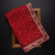 Load image into Gallery viewer, Red Saree in Organza With Resham and Sequence Work Clothsvilla