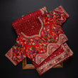 Load image into Gallery viewer, Red Saree in Organza With Resham and Sequence Work Clothsvilla