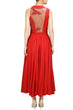 Load image into Gallery viewer, Red Indian Georgette Gown For Indian Festival &amp; Weddings - , Handwork Work Clothsvilla