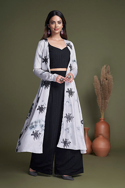 Regular Complete Fit Designer Koti Style Palazzo Collection ClothsVilla.com