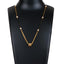 Rose Gold American Dimond Pendent With Chain Gold-plated Brass Pendant Set ClothsVilla